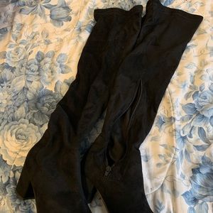 Boohoo Thigh-High Boots